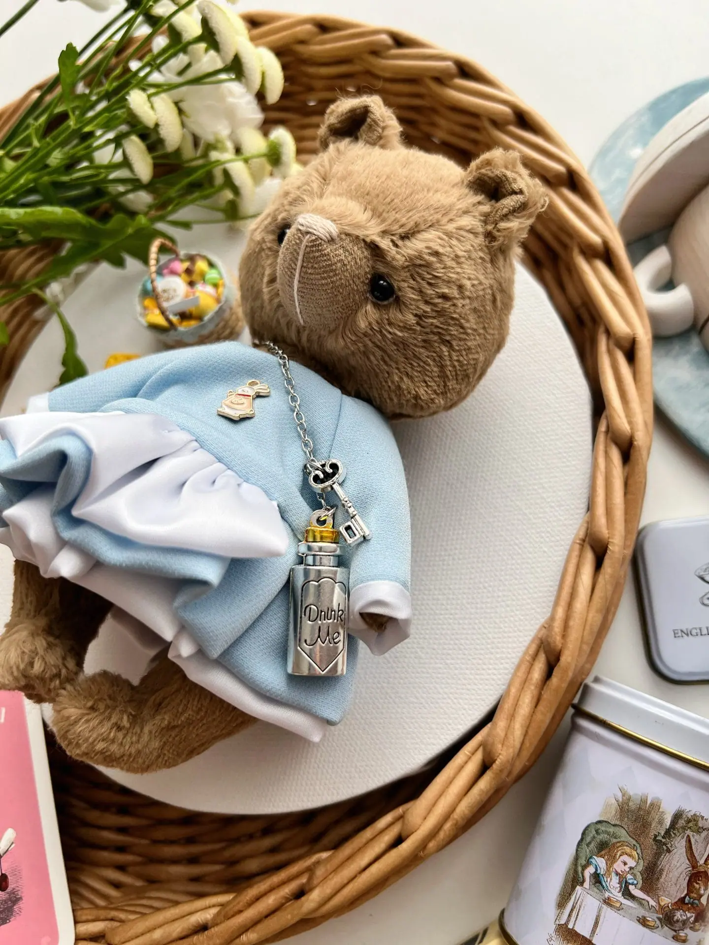 Teddy bear in Alice style - DailyDoll Shop