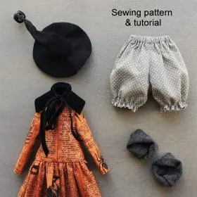 Witch Doll Clothes Pattern