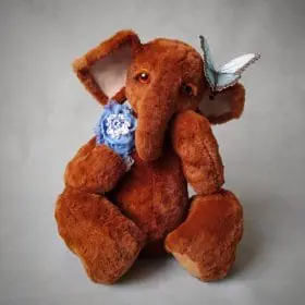 Lucia teddy elephant