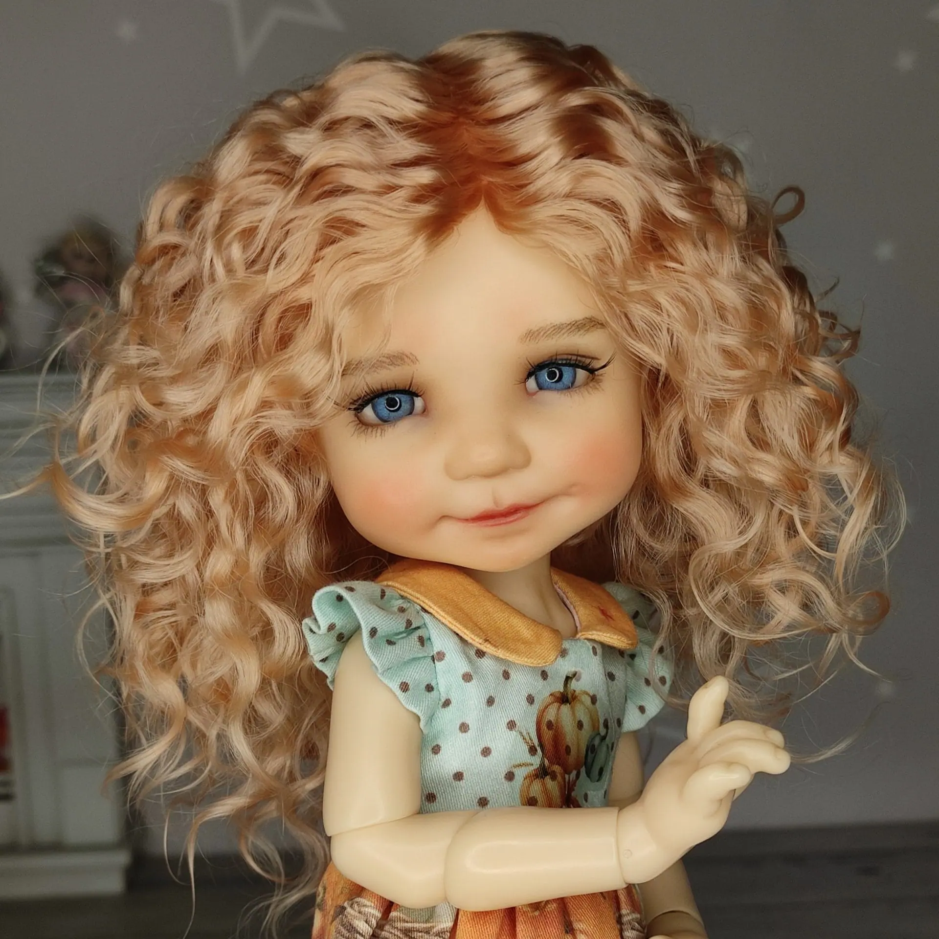 Natural Wig for Dumplings - DailyDoll Shop