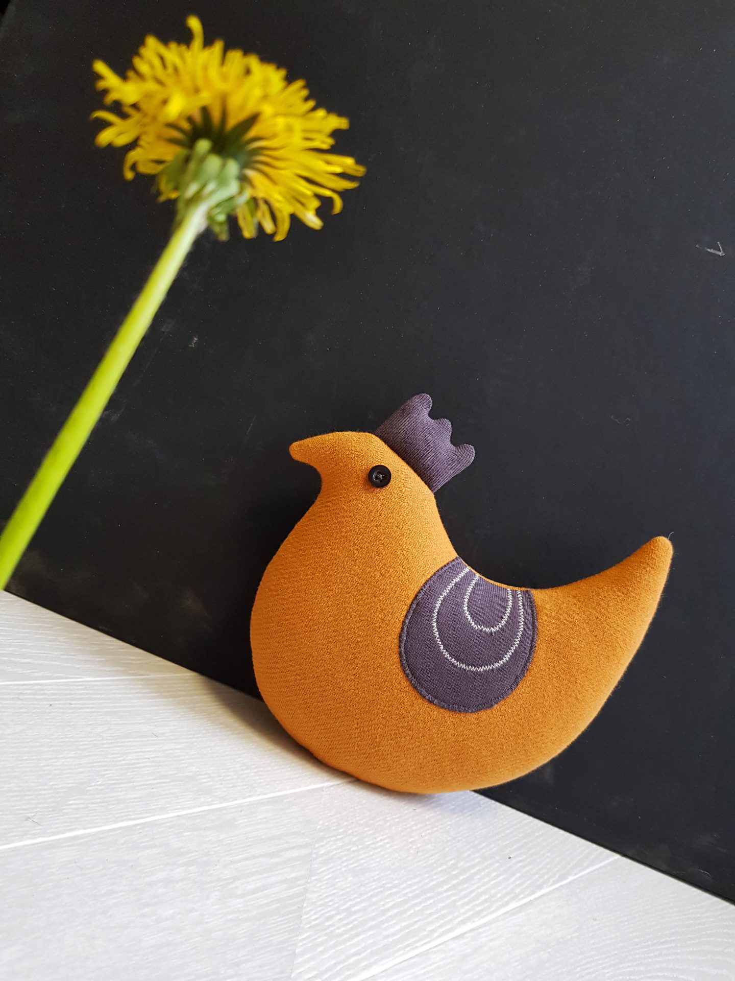 DIY Easter Chicken Egg Holder/Basket Free Sewing Patterns, Fabric Art DIY