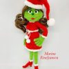 Crochet pattern Miss Grinch.