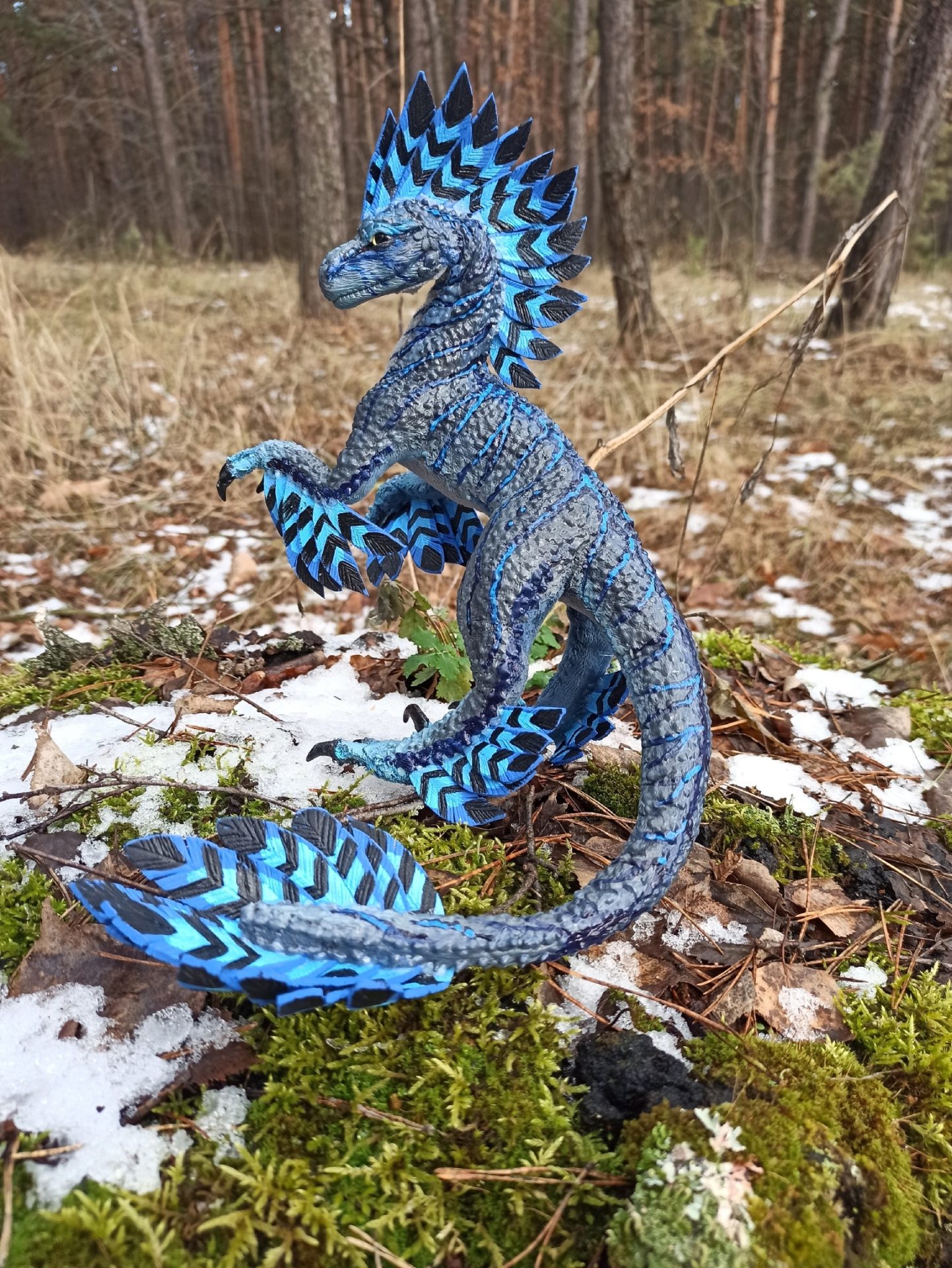 ARK: Survival Evolved raptor art doll. For sale!