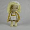 Plush crochet Starlight amigurumi toy, inspired by The Boys TV series, handmade pattern.