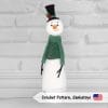 snowman crochet pattern