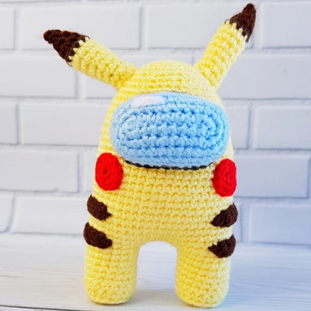 Hamanaka H306-168 Pokemon Pikachu Big Amigurumi (Crochet Doll) Kit