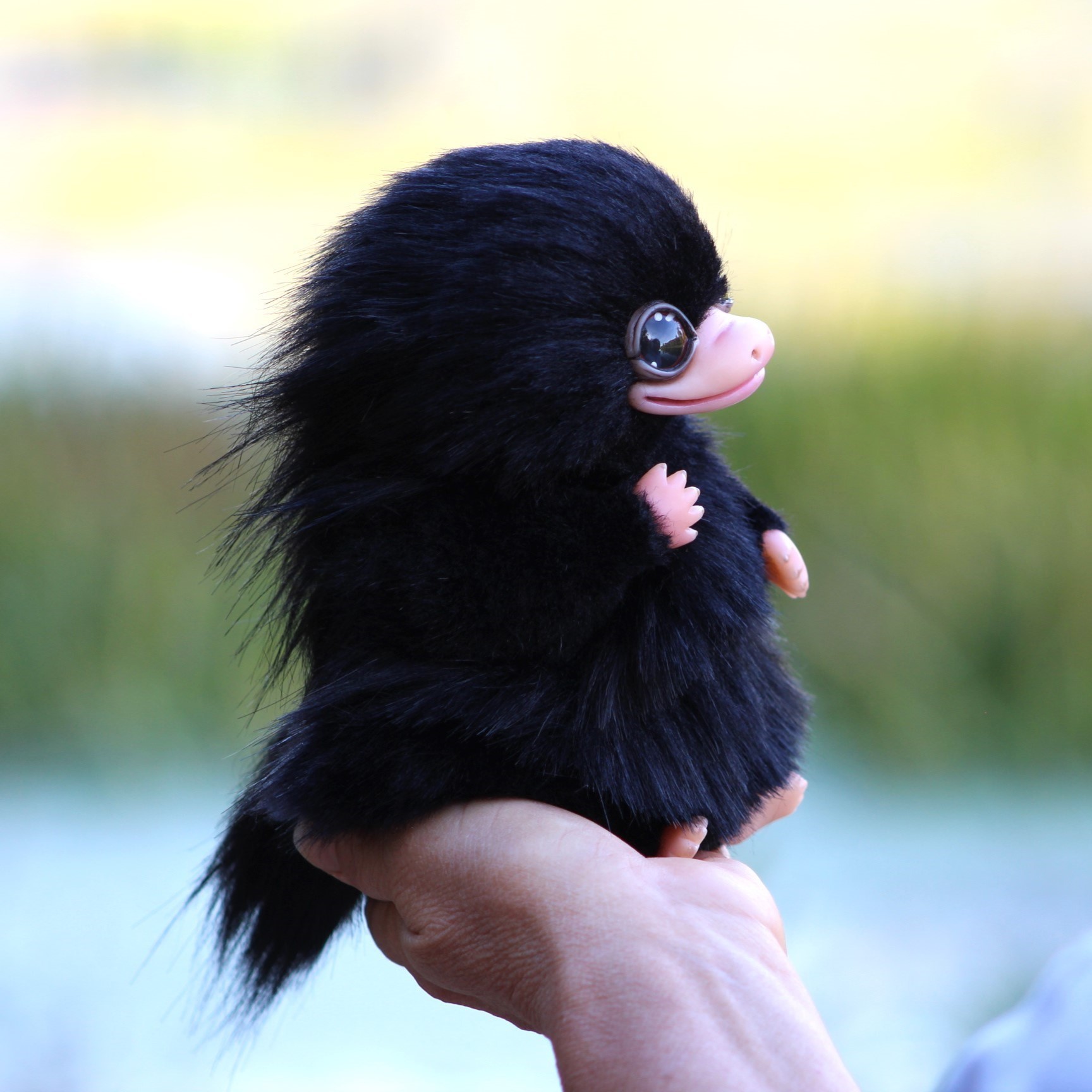 Baby Niffler plush Fantasy creature doll