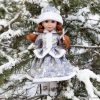 Beloved girlfriend 37 cm Snow Maiden pattern