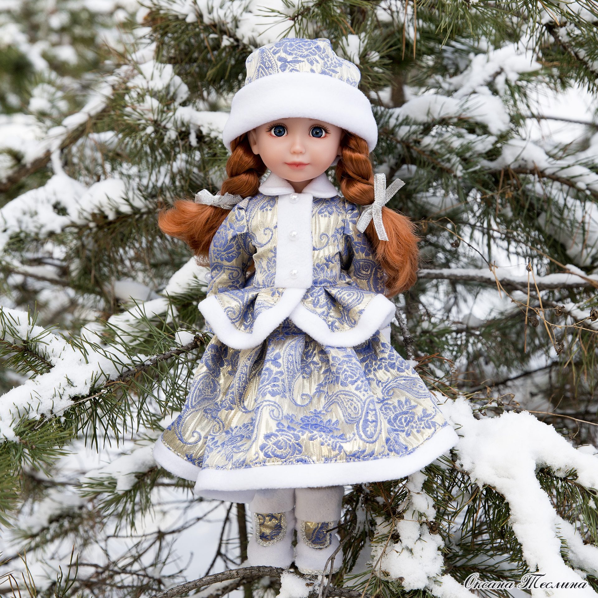 Meadow Maiden Blythe Doll Folk Dress Outfit