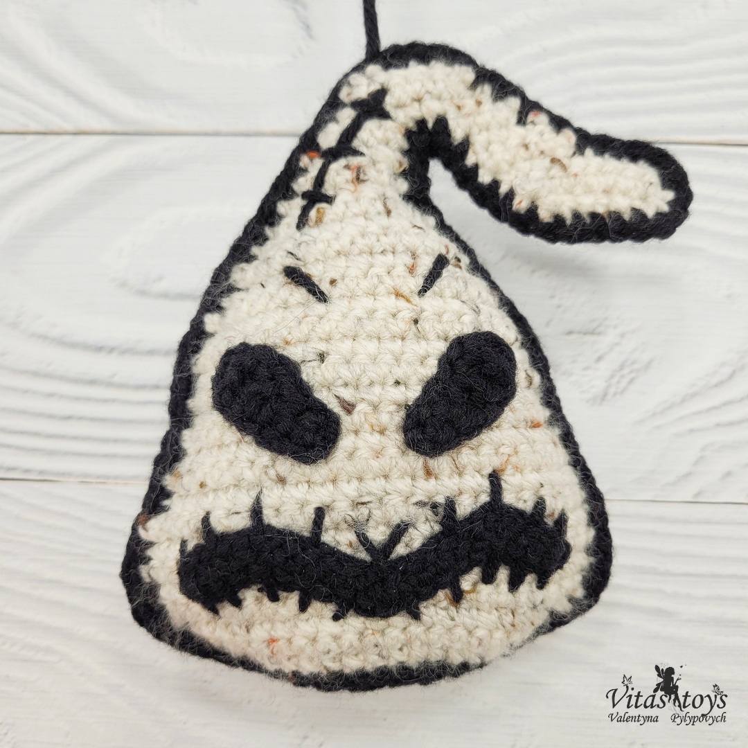 Amigurumi toy pattern Oogie Boogie decorations Crochet 9 crochet toy pattern