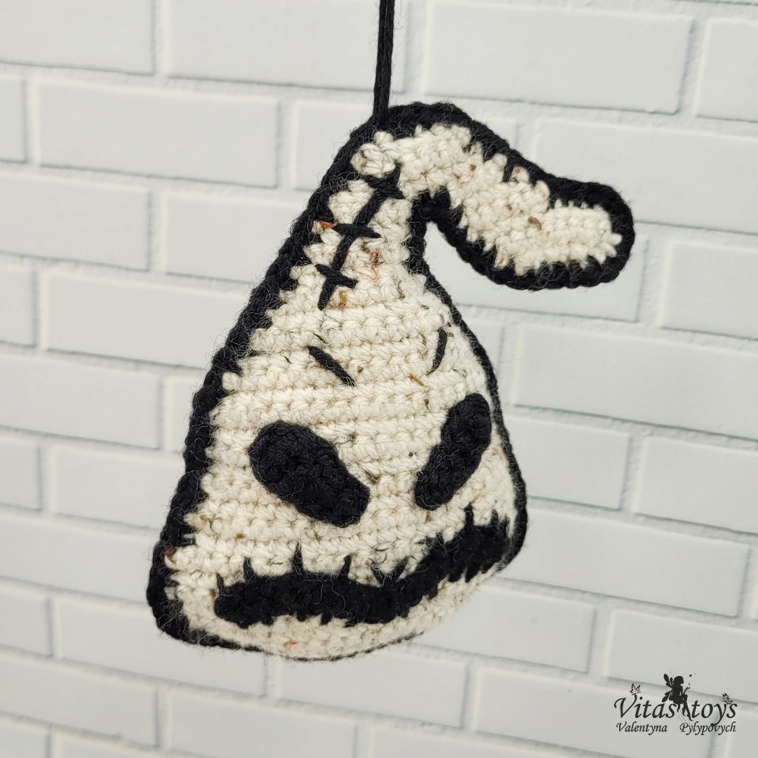 Amigurumi toy pattern Oogie Boogie decorations Crochet 8 crochet toy pattern