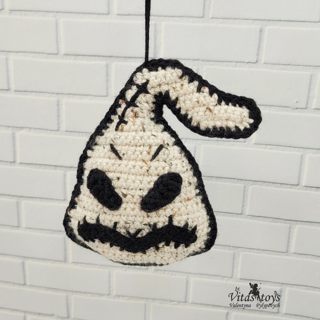 Amigurumi toy pattern Oogie Boogie decorations Crochet 7 crochet pattern