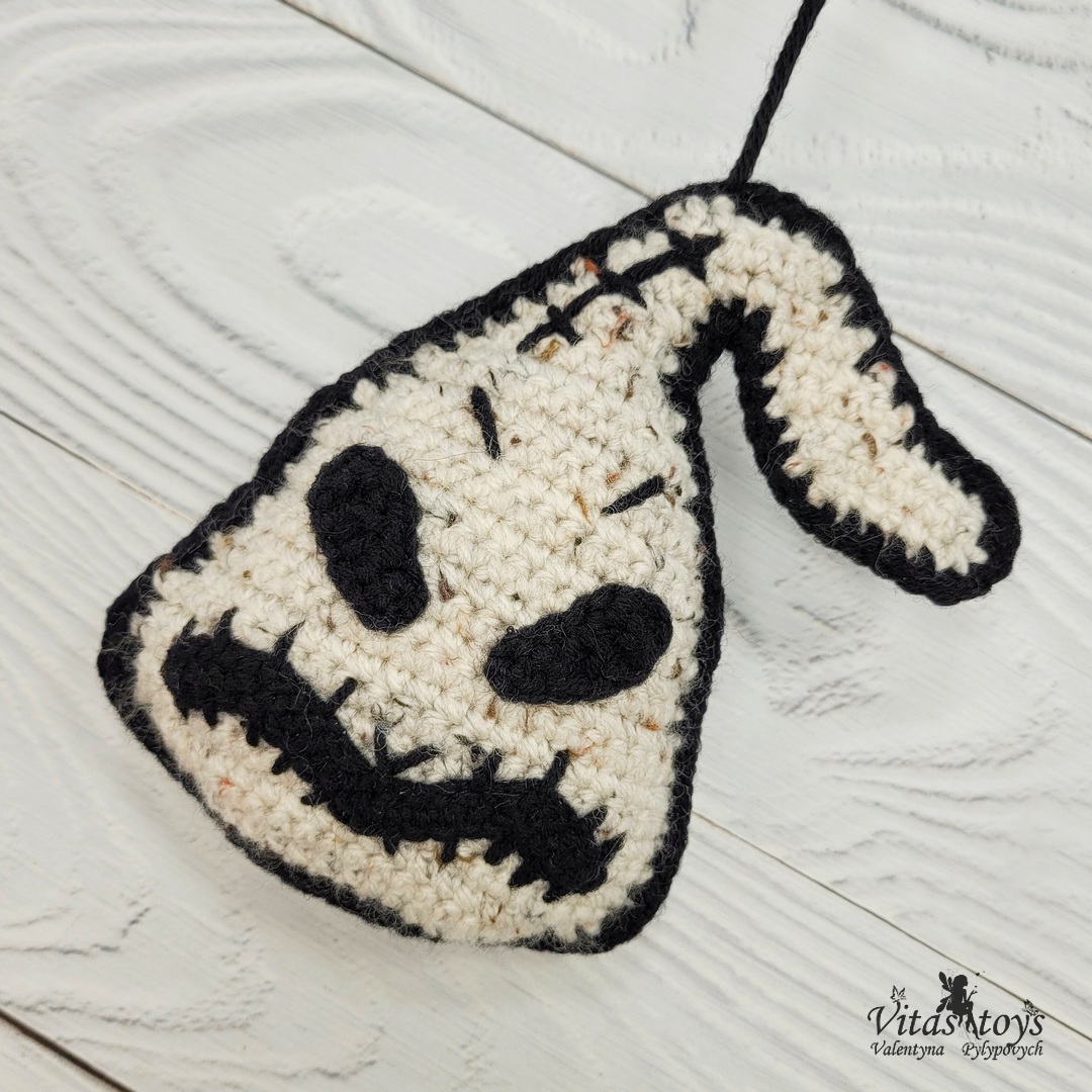 Amigurumi toy pattern Oogie Boogie decorations Crochet 3 amigurumi pattern