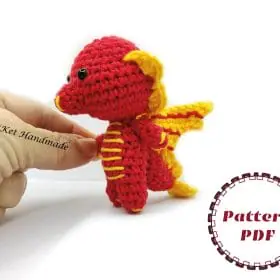 crochet pattern dragon