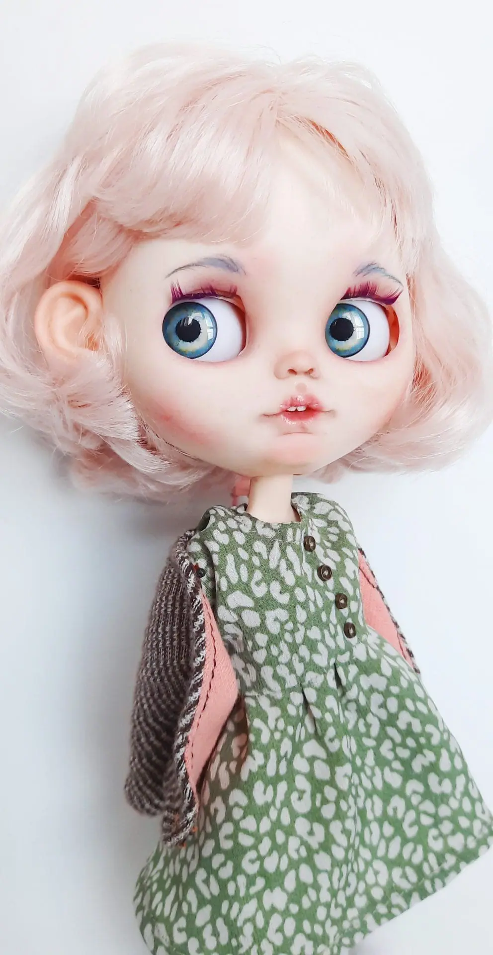 blythe doll custom pink hair doll blythe sale blythe doll