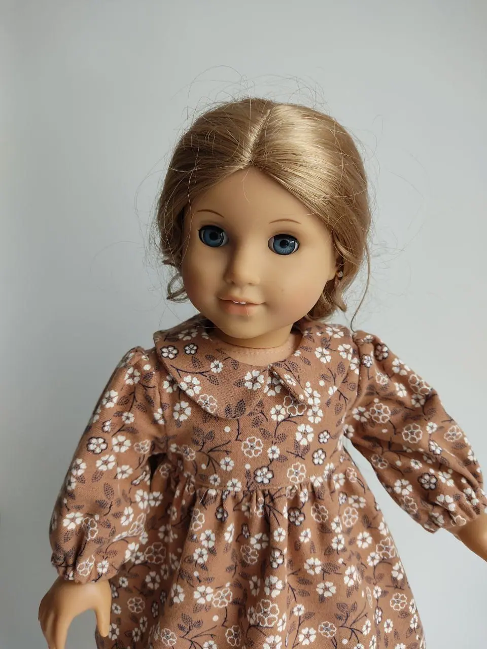Fall dress pattern for American Girl 18" dolls. - DailyDoll Shop