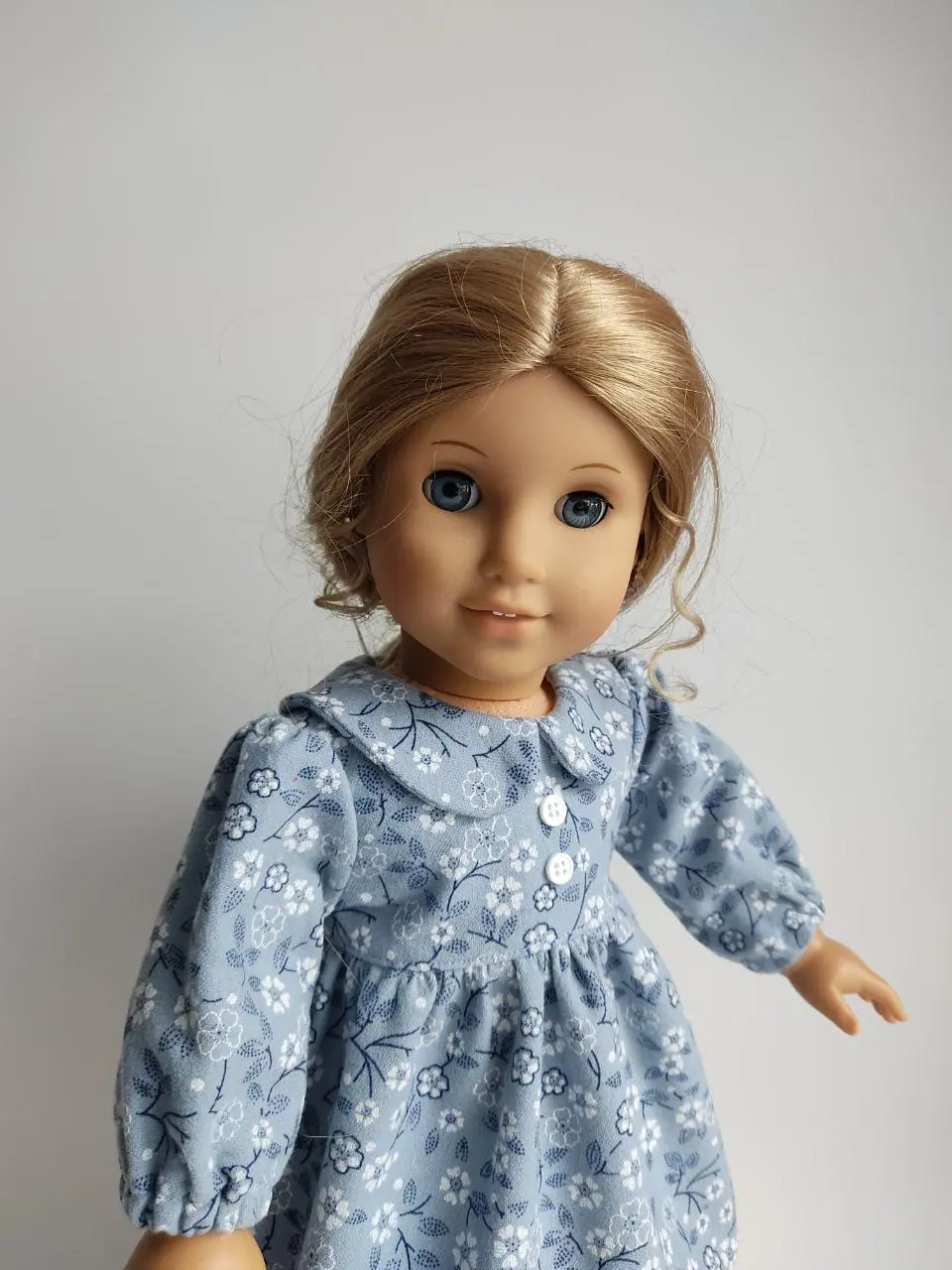 Fall dress pattern for American Girl 18" dolls. - DailyDoll Shop
