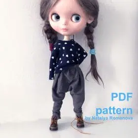 pants for blythe doll
