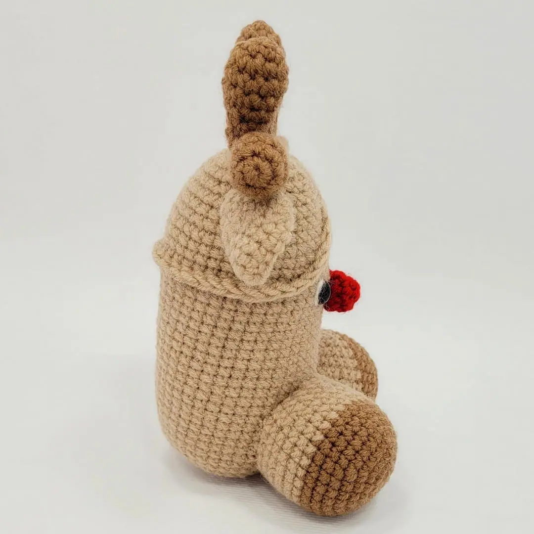 Amigurumi toy pattern Funny Penis Reindeer crochet toy 4 Penis Pdf Pattern