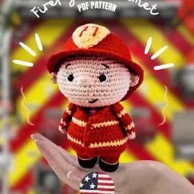 firefighter Crochet pattern