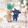 Cornish pixie, Dobby, Mandrake toys.