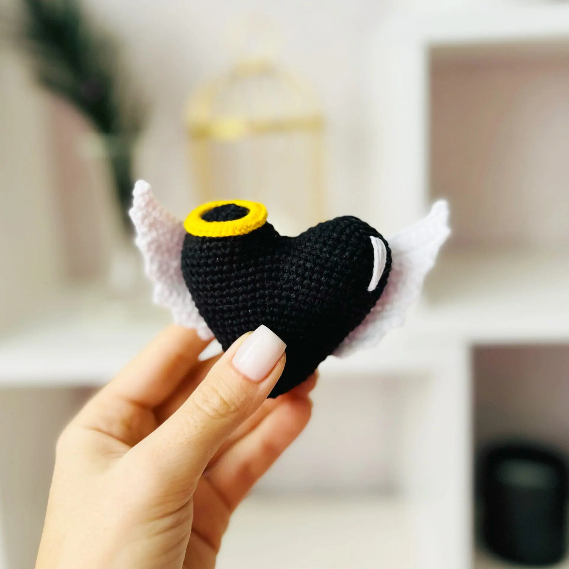 Amigurumi heart pattern, crochet heart pattern