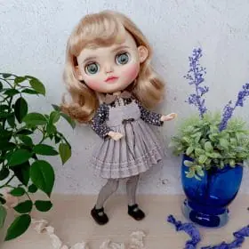 Blythe doll custom blonde/