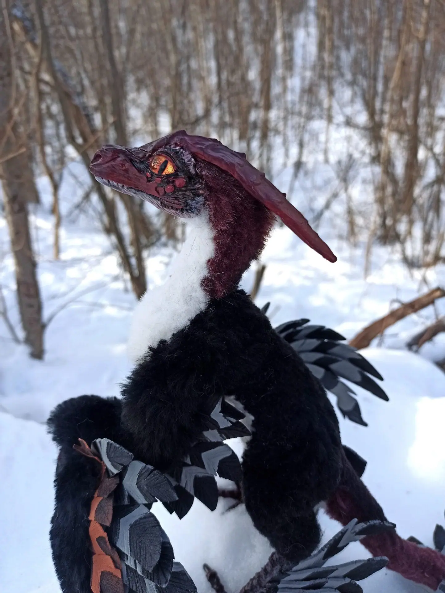 ARK: Survival Evolved raptor art doll. For sale!
