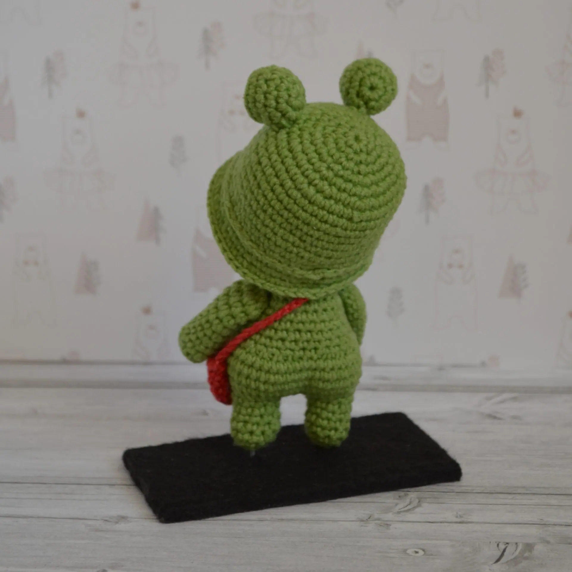 Crochet plush toy frog, stuffed frog plush, crochet frog toy - DailyDoll  Shop