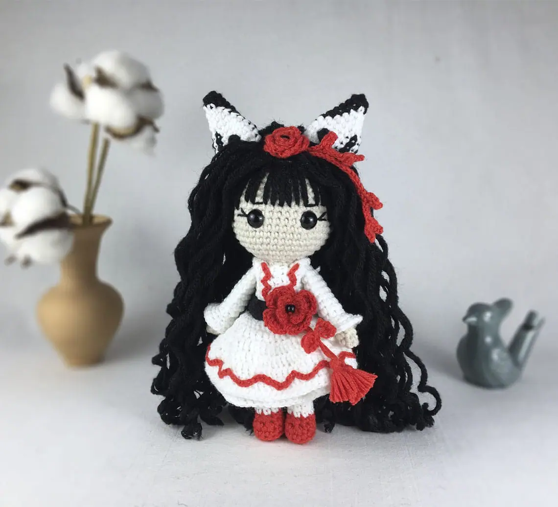 あみぐるみ yuki Crochet Yuki Doll Pattern – Japanese-Inspired Amigurumi Toy