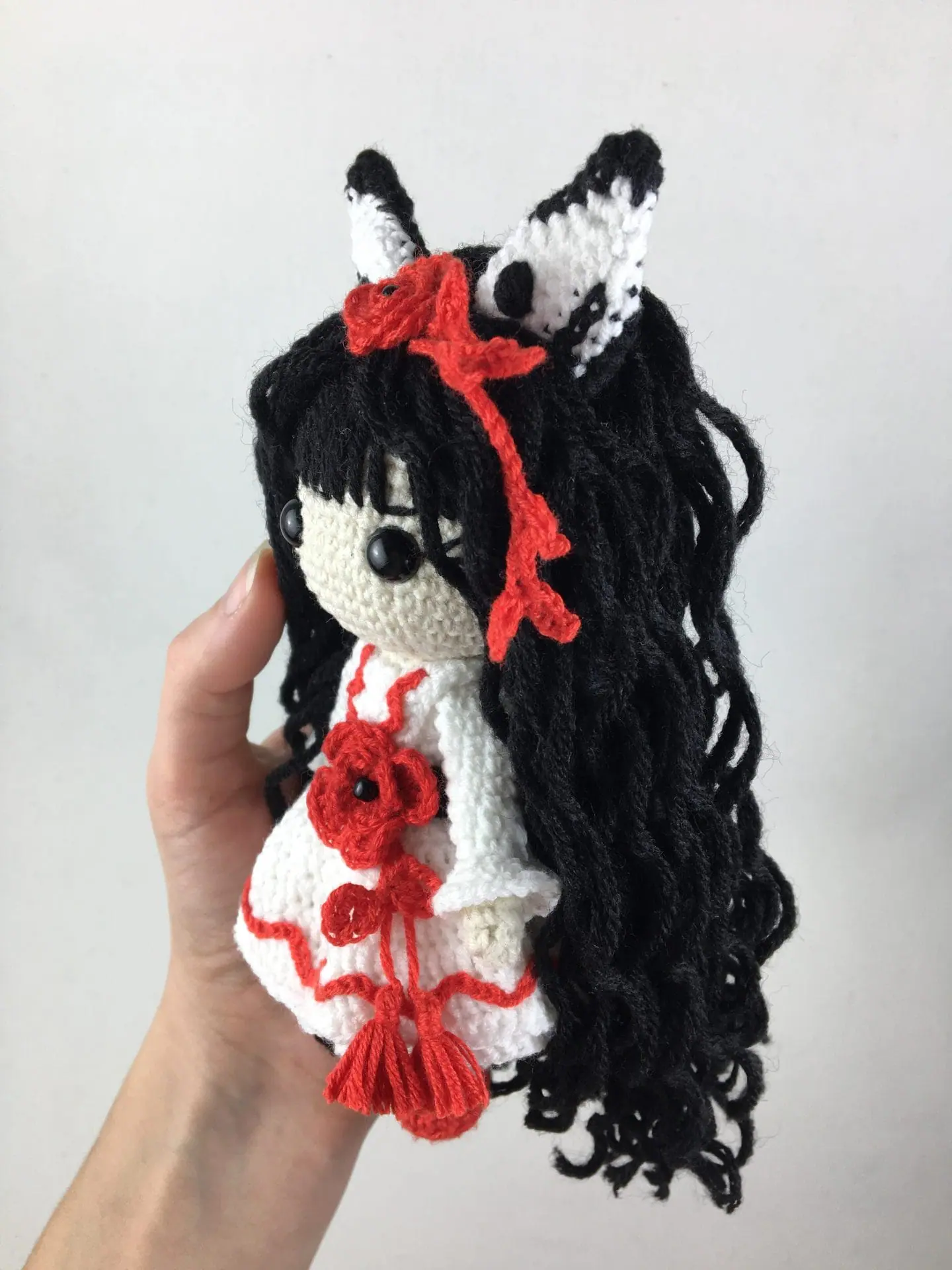 Crochet Yuki Doll Pattern – Japanese-Inspired Amigurumi Toy