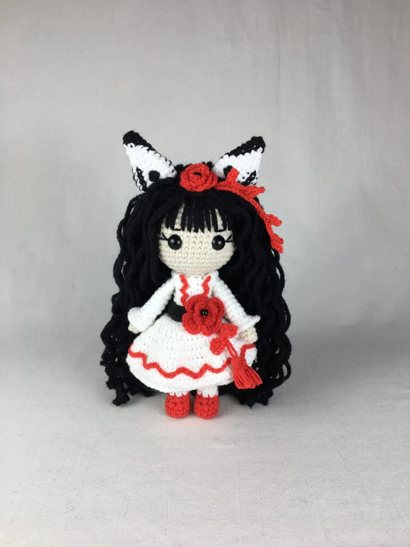 Crochet Yuki Doll Pattern – Japanese-Inspired Amigurumi Toy