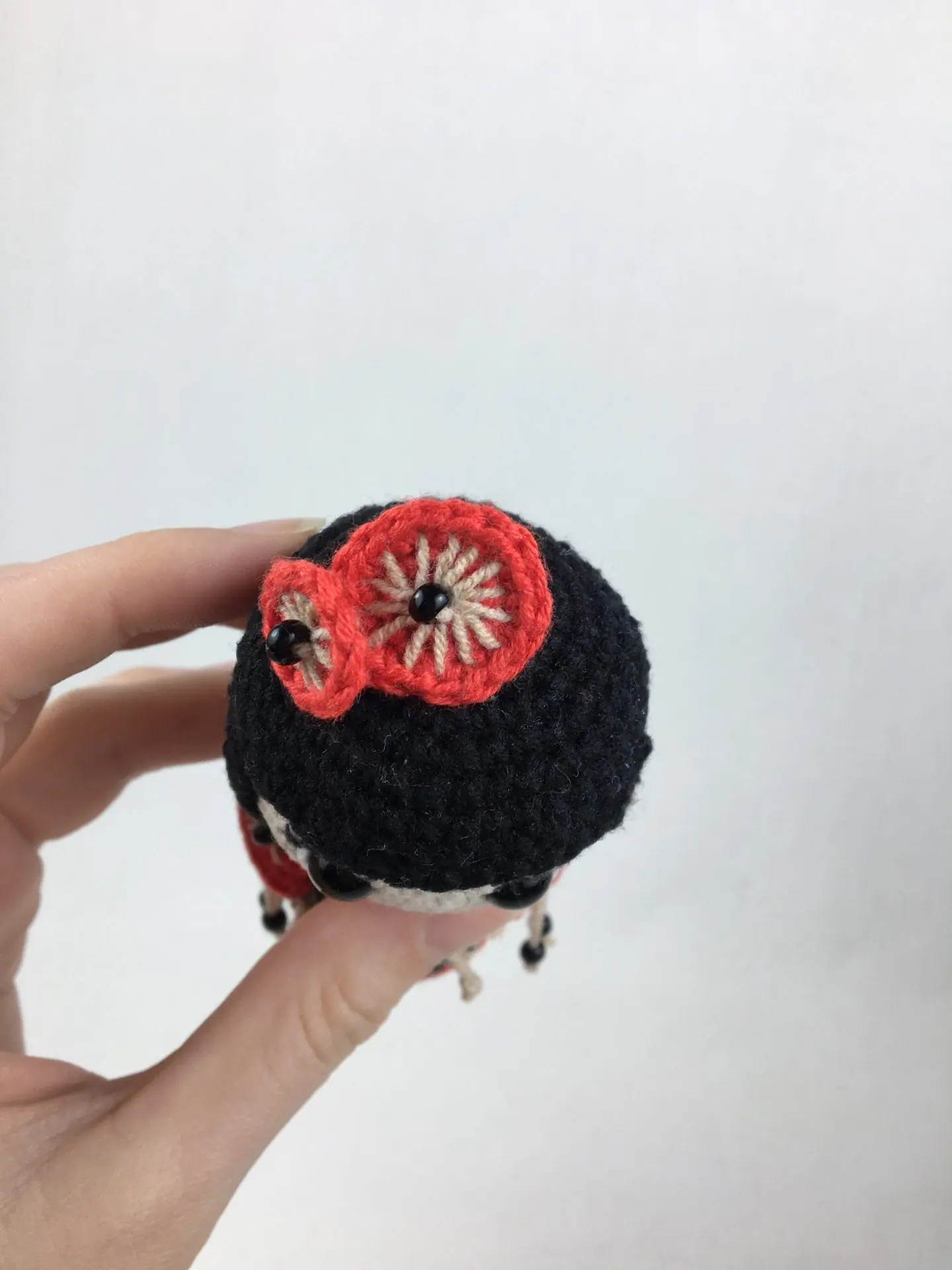 Crochet Kokeshi Doll Keychain Pattern – Mini Amigurumi Toy - DailyDoll Shop, image size:1440x1920