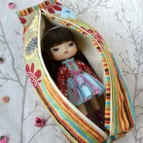 Doll carrier bag for Meadow Chibbi, Holala doll, Xiaomi Monst doll4