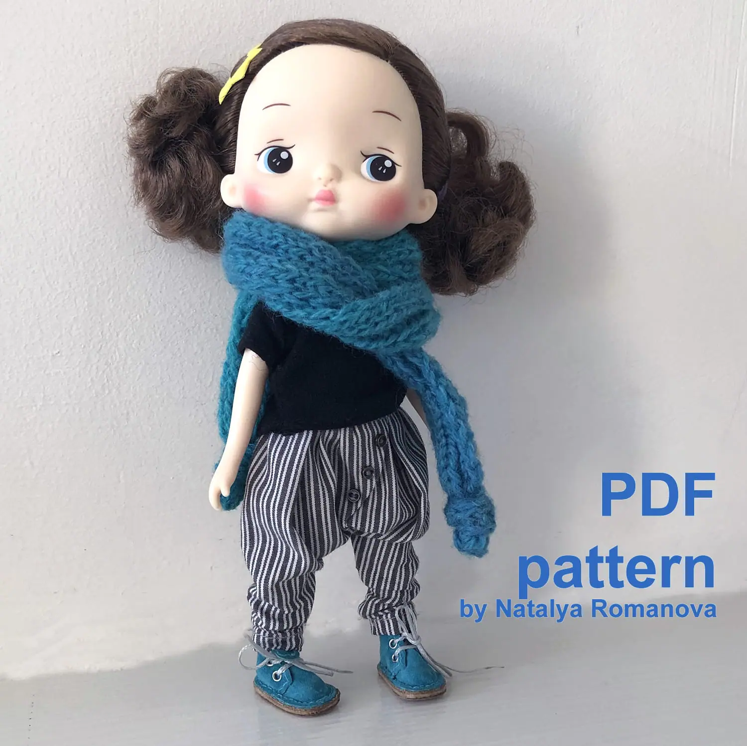 Knitted tights for dolls - DailyDoll Shop