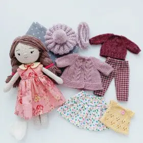 doll with clothes