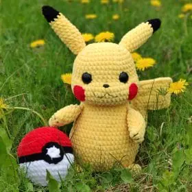 Crochet Pikachu pattern