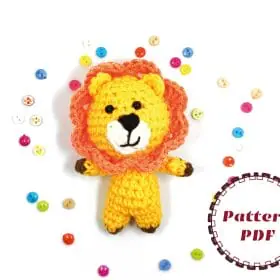 crochet pattern pdf lion