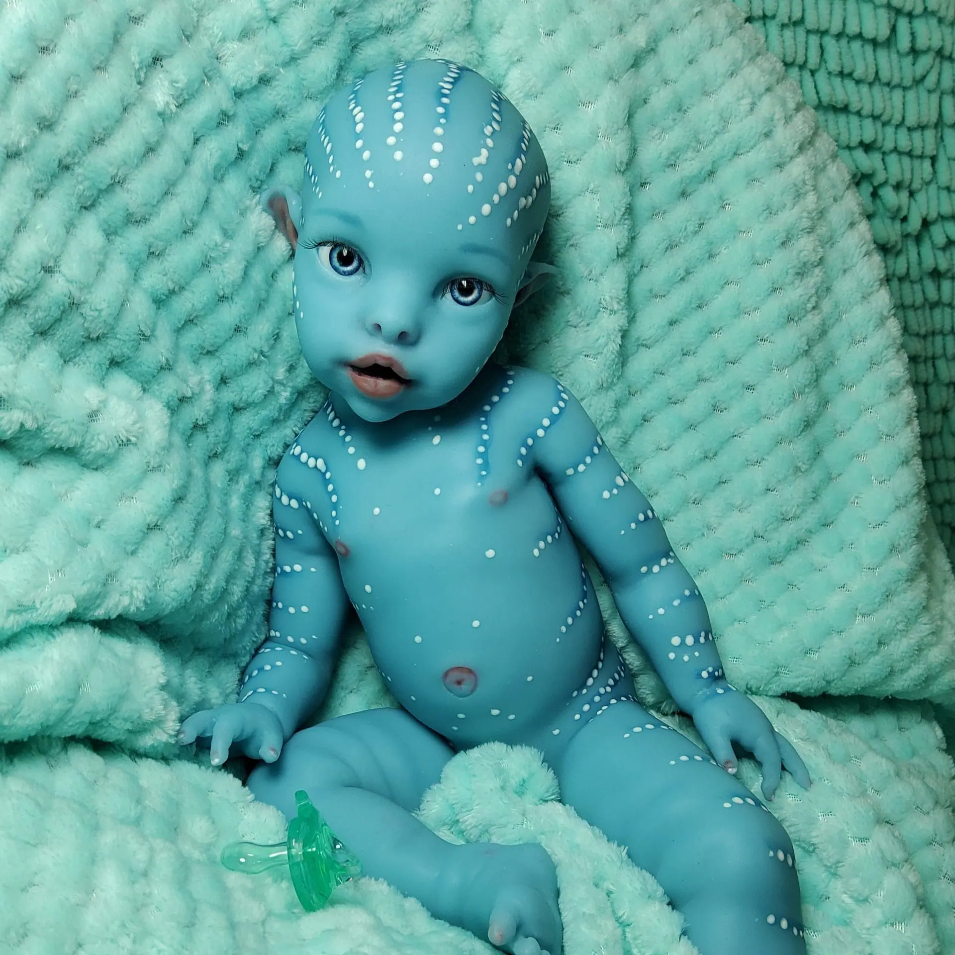 Pin on Baby doll azul