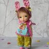 Meadowdolls twinkle, Pukifee clothes - marsh rabbit 2