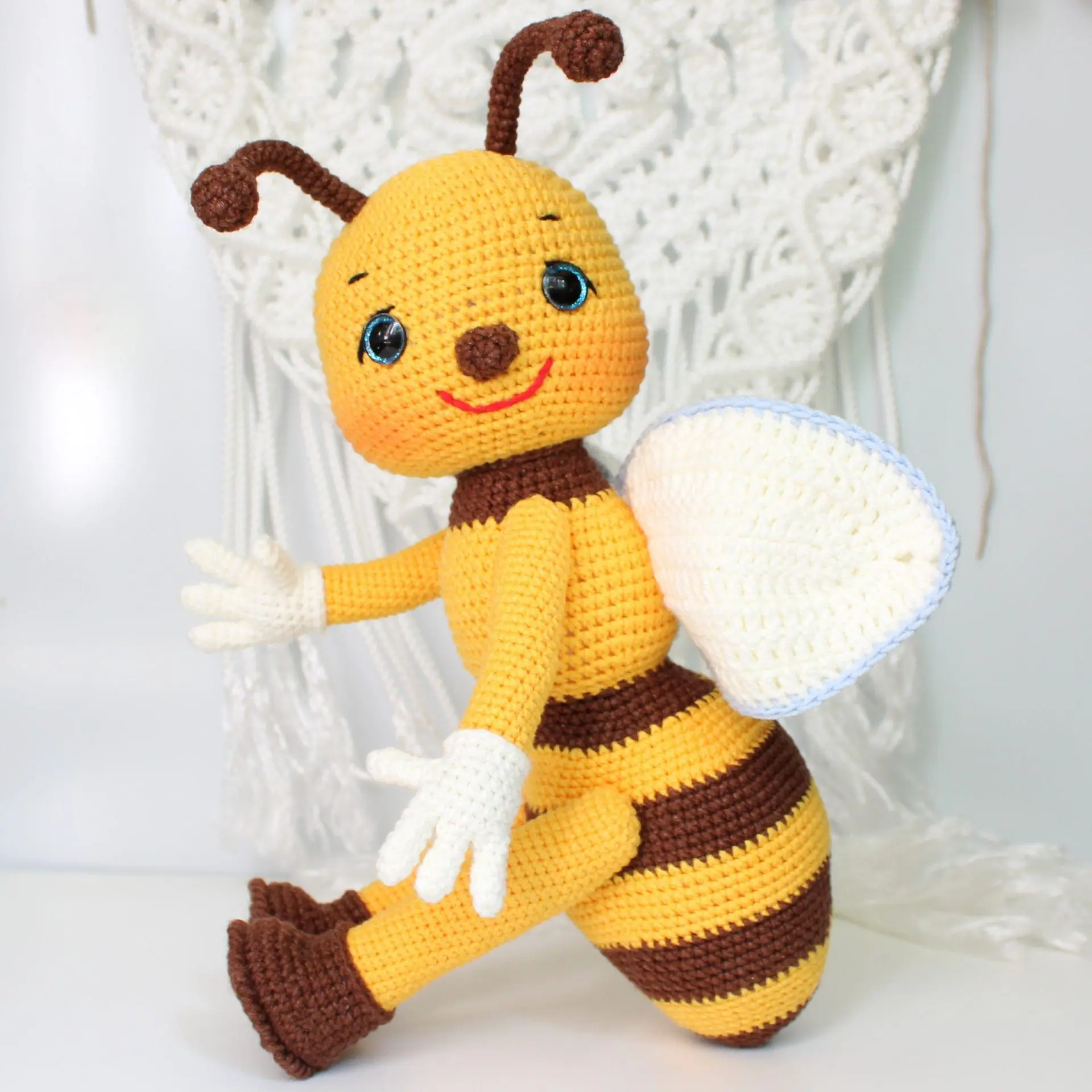 Bee amigurumi crochet pattern in English Wasp toy 2 img 2227.jpg