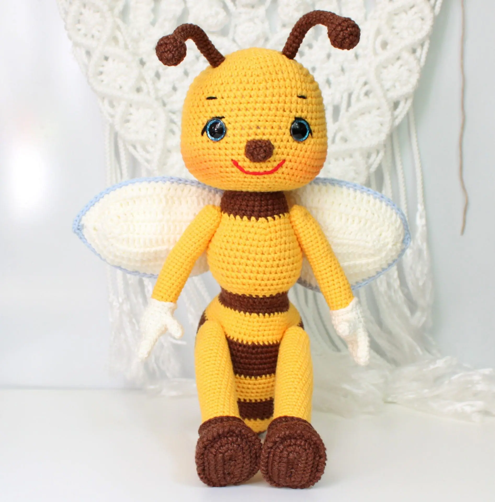 Bee amigurumi crochet pattern in English Wasp toy 3 img 2230.jpg