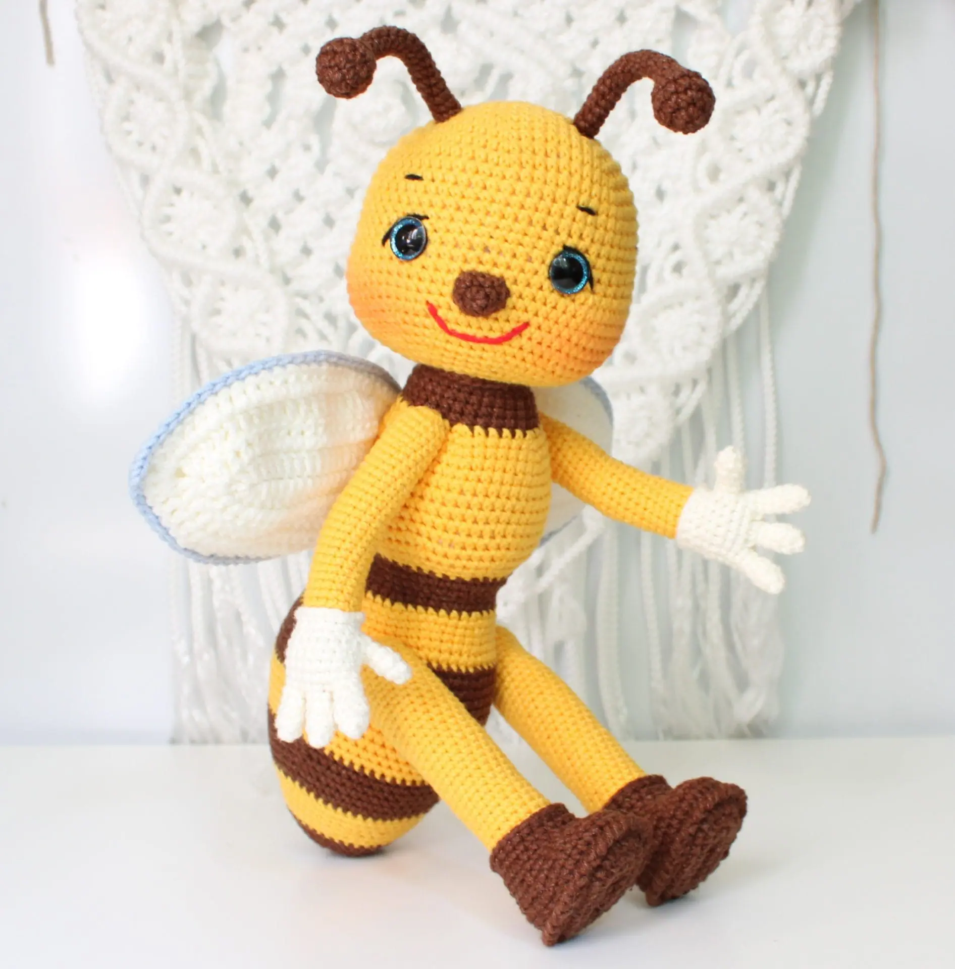 Bee amigurumi crochet pattern in English Wasp toy 4 img 2244.jpg