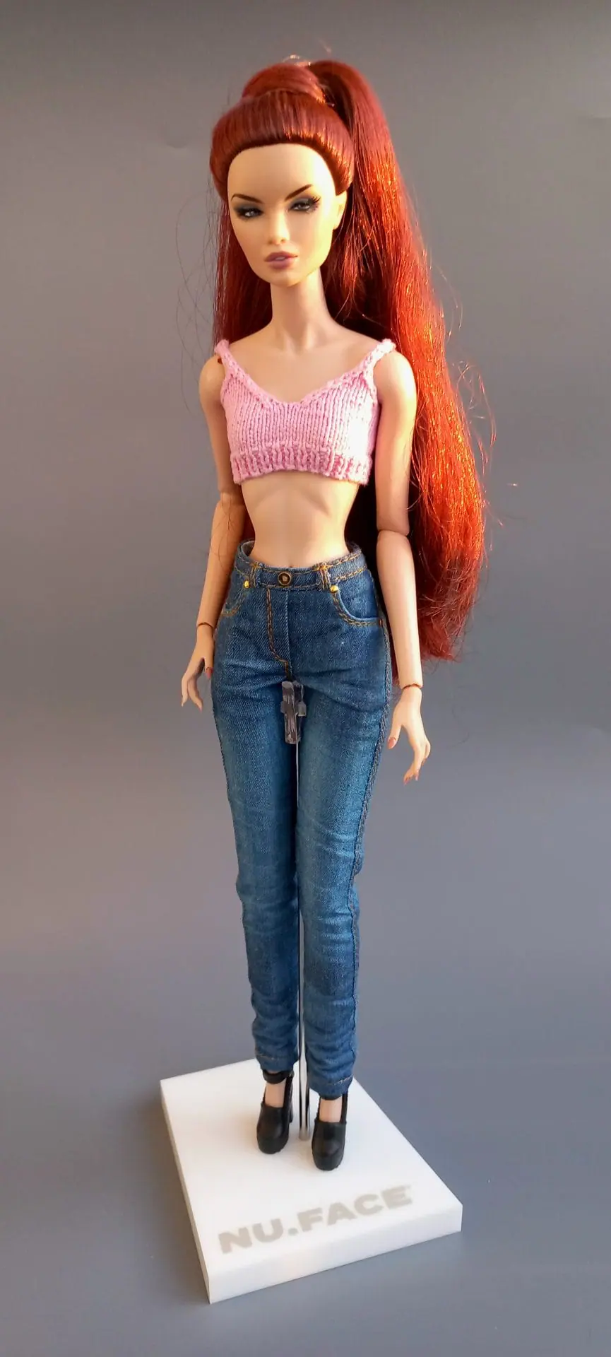 FR NuFace doll outfit realistic 1 new style jeans FR NuFace doll outfit realistic 1 new style jeans