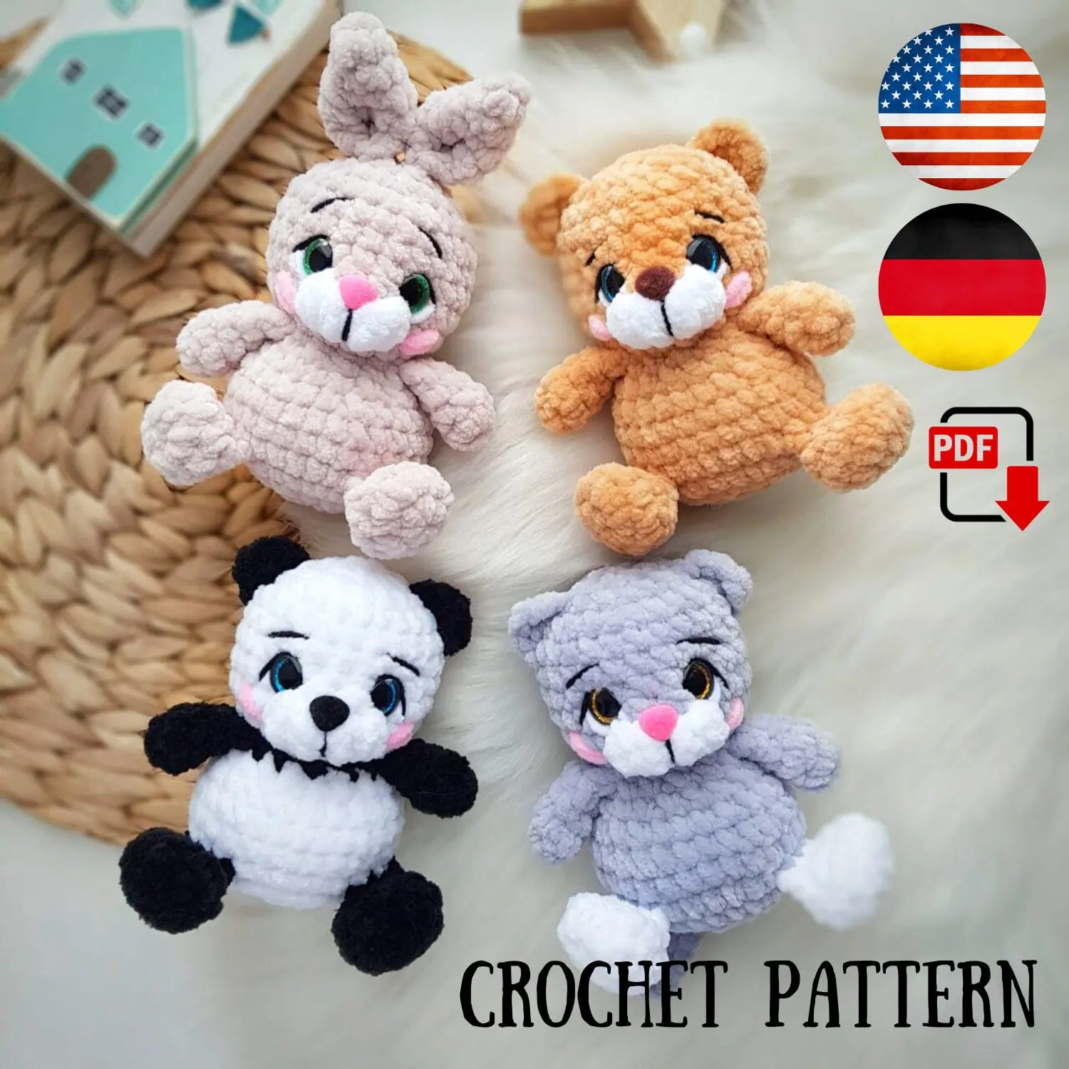 CHEEKY LITTLE PANDA マイクロ・チーキー・パンダ 16cm CHEEKY LITTLE PANDA マイクロ・チーキー・パンダ 16cm