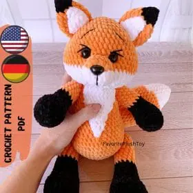 Crochet Plush Fox Pattern