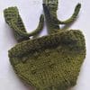 Romper for toys/ Body KNIT PATTERN/ Toy outfit/ Clothes for doll, toy/ Mini body knitting pattern for toy/ Knit bodysuit