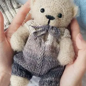 handmade teddy bear