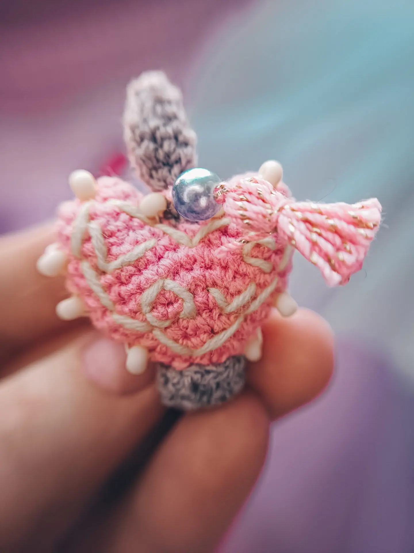 A keychain and a brooch in the form of an Amortentia 1 A keychain and a brooch in the form of an Amortentia