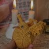A fantastic creature is a golden Snidget.
